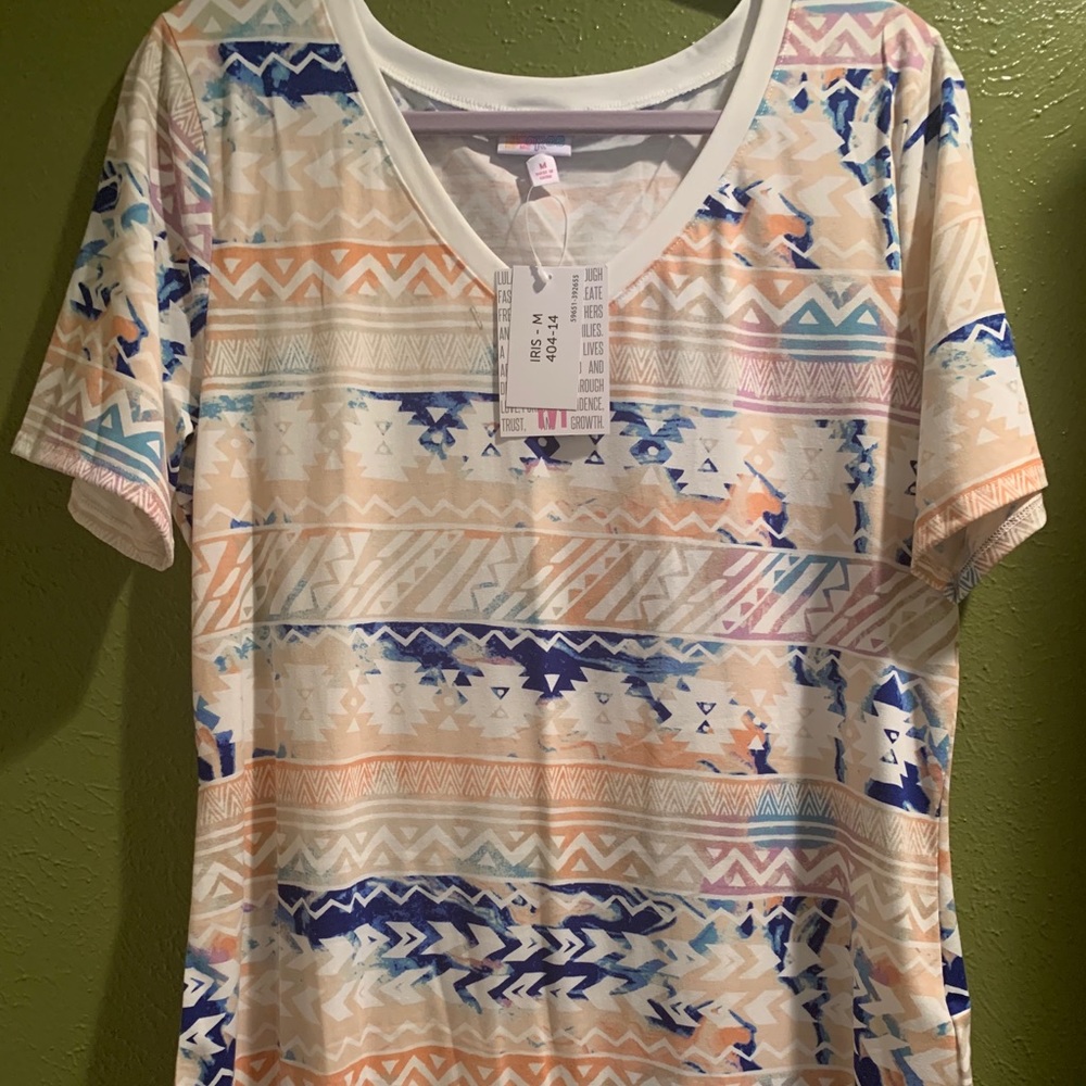 LuLaRoe Medium Aztec Print Iris
